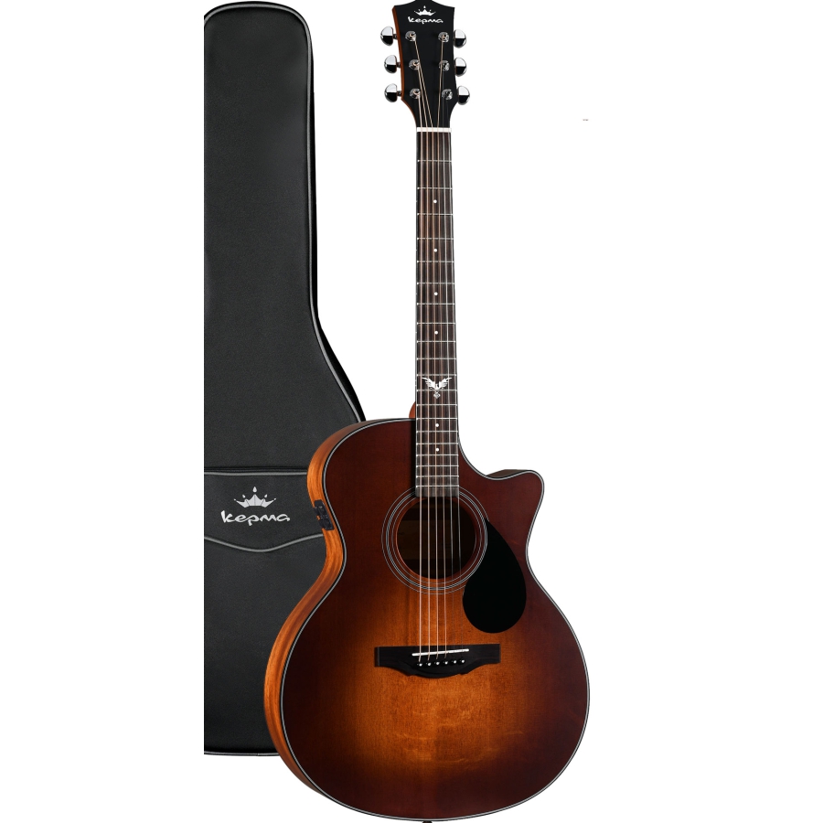 KEPMA F0E-B Grand Auditorium Vintage Burst