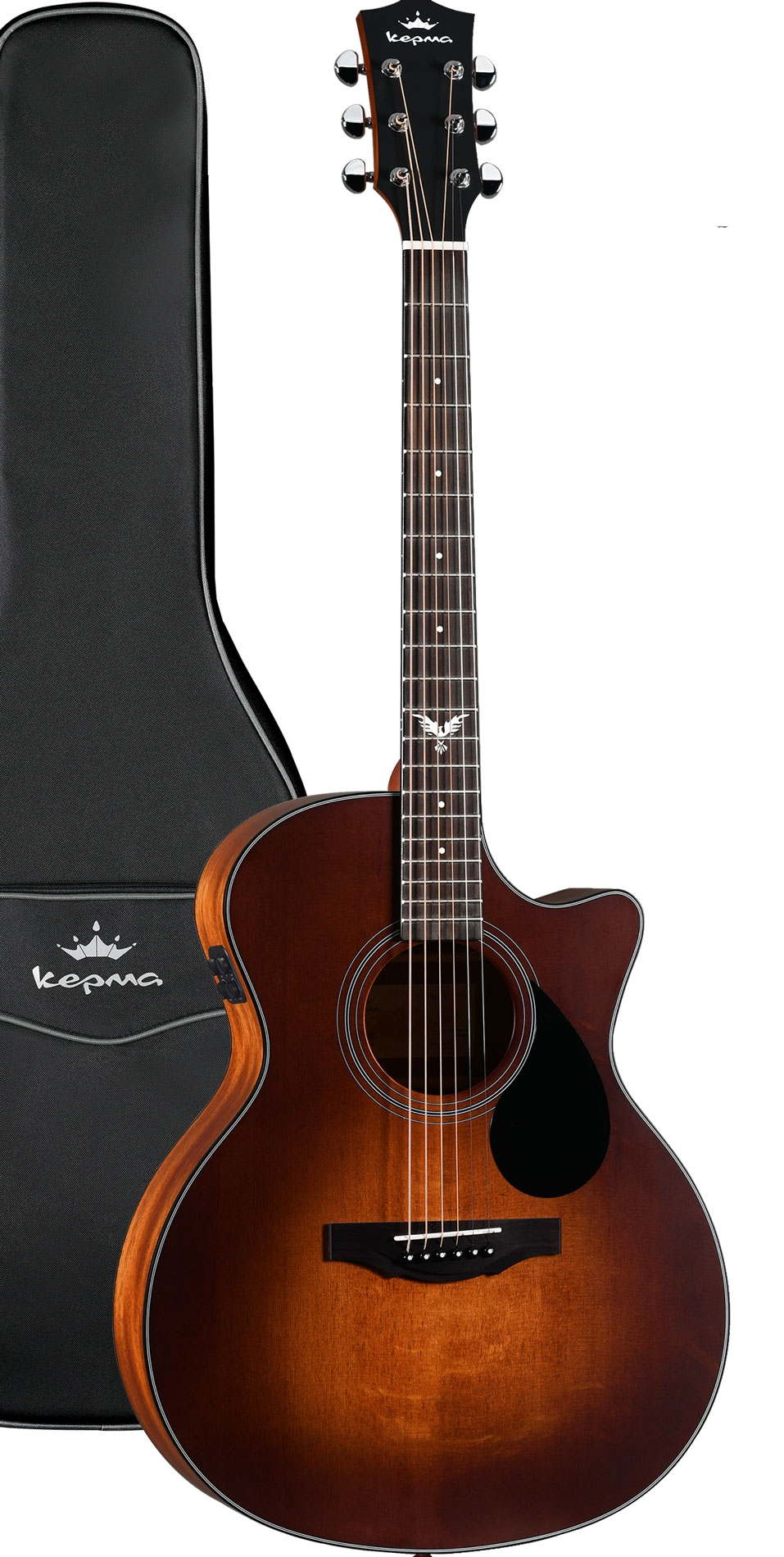 KEPMA F0E-B Grand Auditorium Vintage Burst