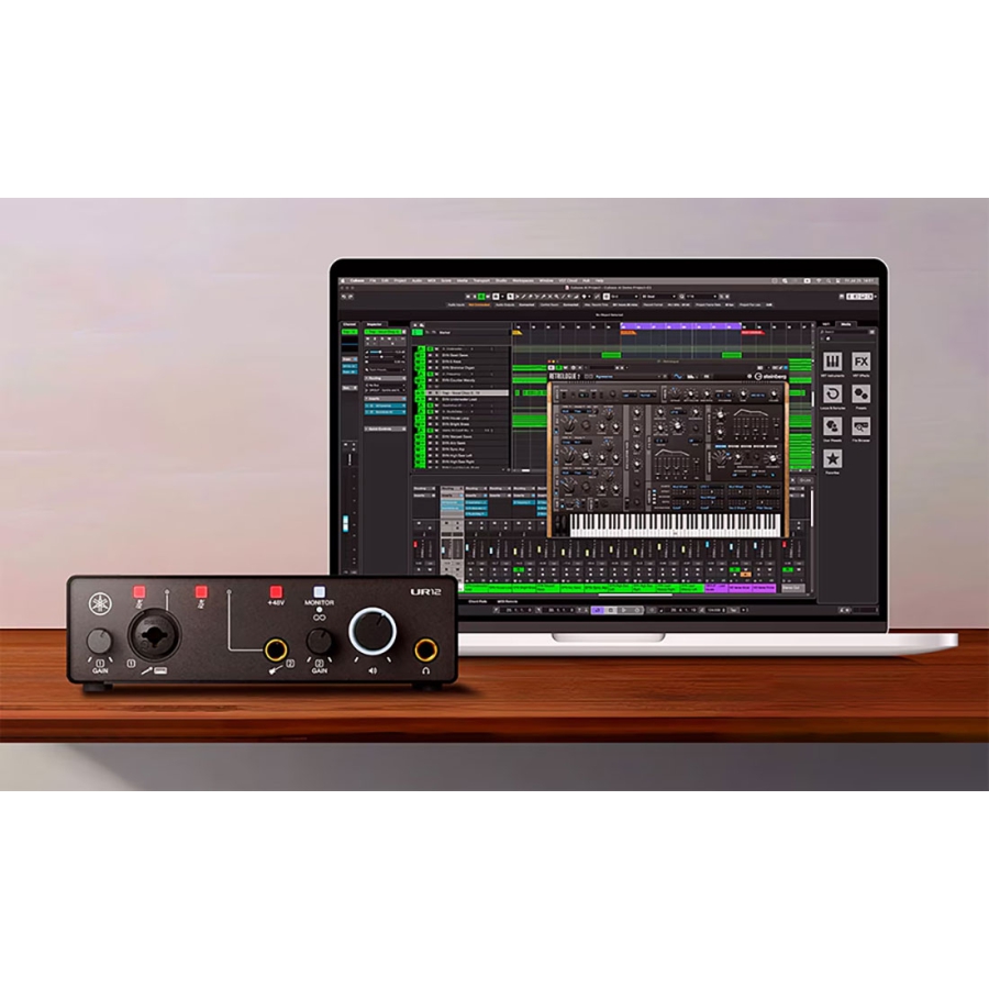 Yamaha UR12MK3 Audio Interface Black