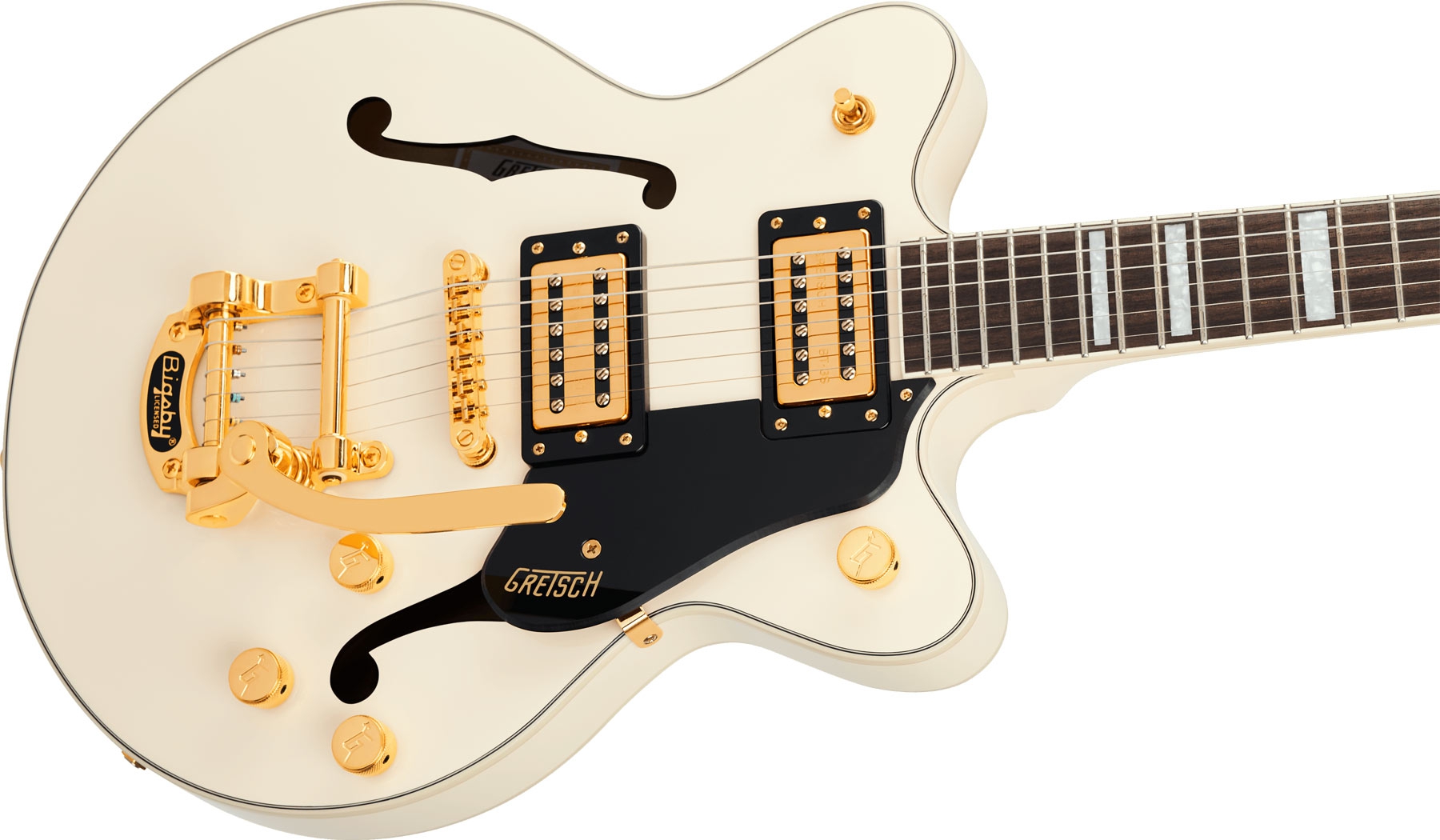 Gretsch LTD G2655TG Streamliner CB JR TG Vintage White