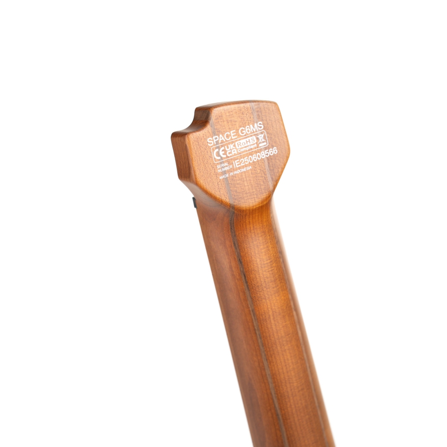 Cort SPACE G6MS Headless Semi Gloss Trans Black