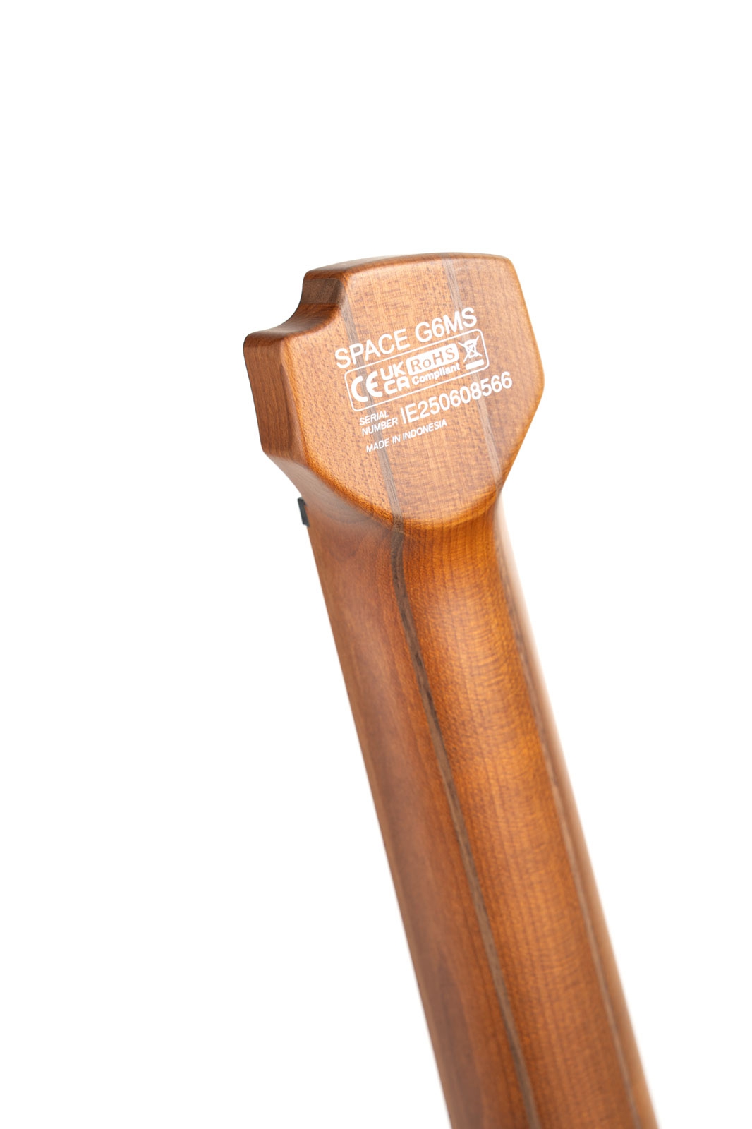 Cort SPACE G6MS Headless Semi Gloss Trans Black