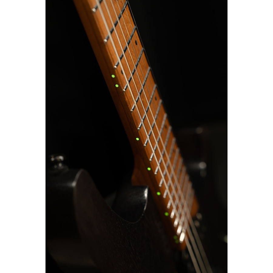 Cort SPACE G6MS Headless Semi Gloss Trans Black