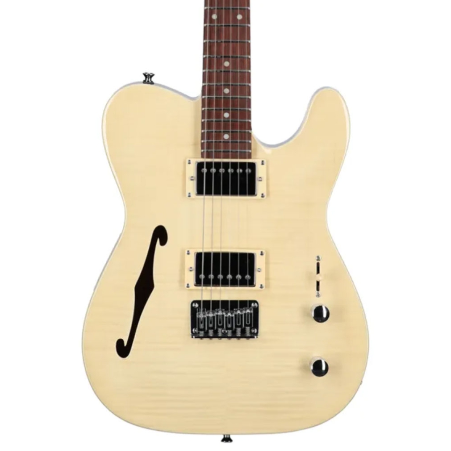 Michael Kelly 58 Thinline Flame Maple