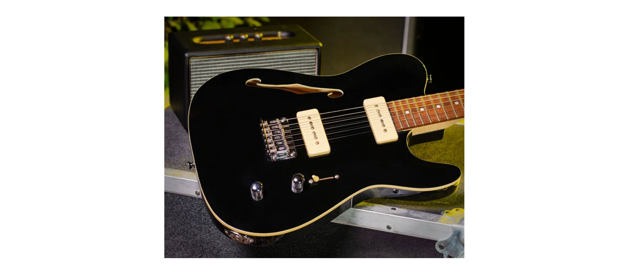 Michael Kelly 59 Thinline Gloss Black | DijkmanMuziek |