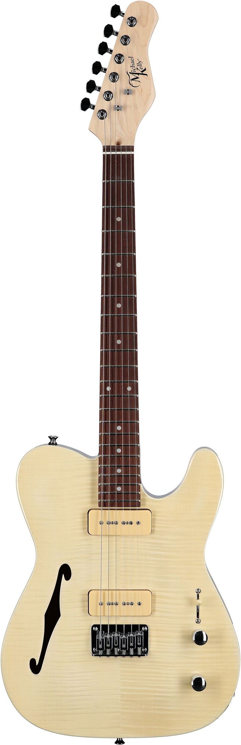 Michael Kelly 59 Thinline Flame Maple