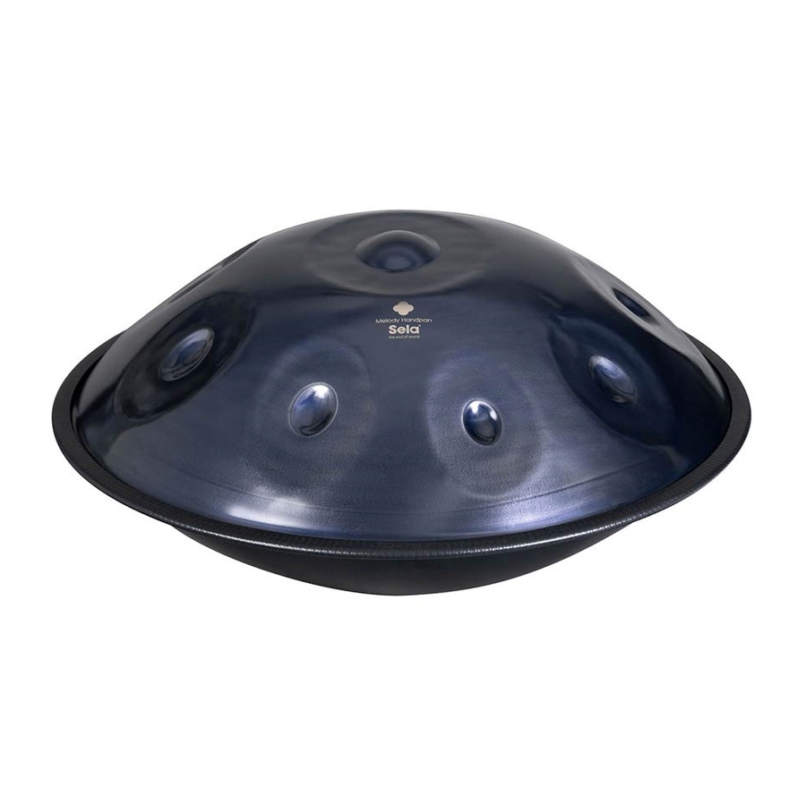 Sela SEL221 steel handpan D Amara 440 hz inclusief tas