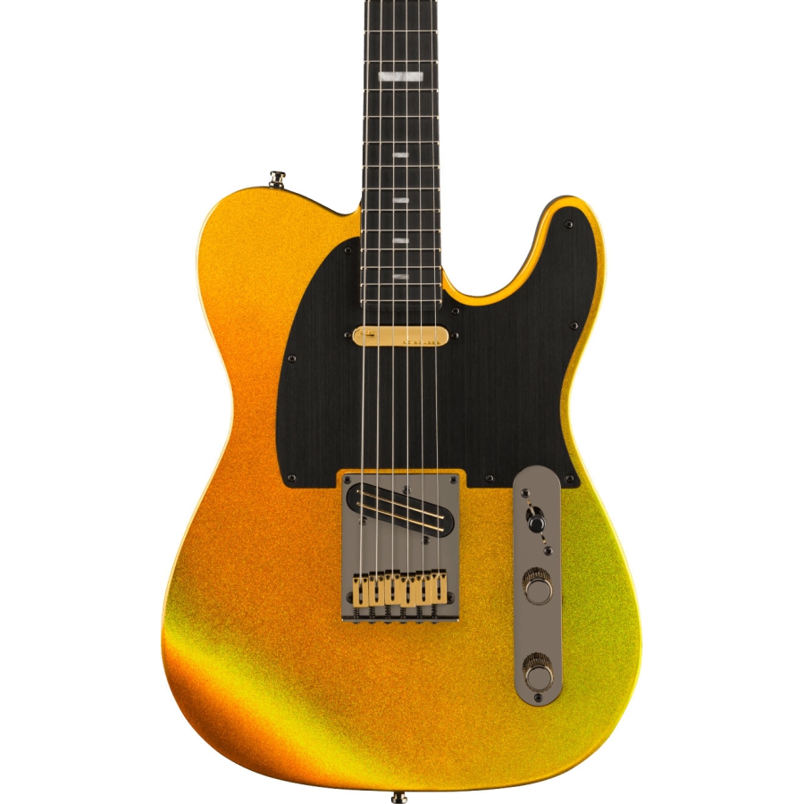 Fender 75th Anniversary Ultra II Telecaster Ebony Liquid Gold