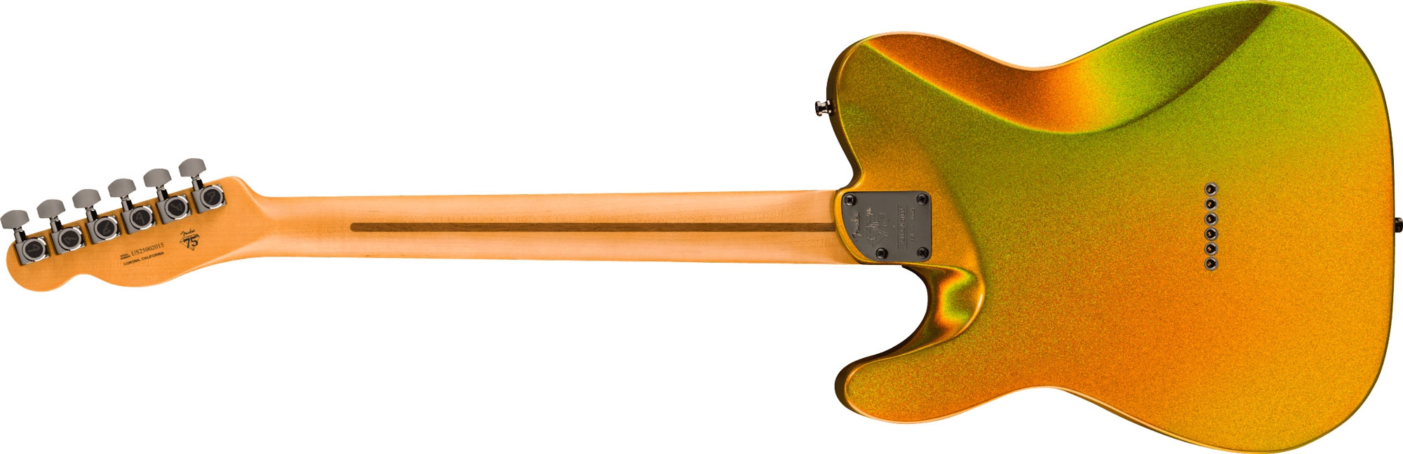 Fender 75th Anniversary Ultra II Telecaster Ebony Liquid Gold