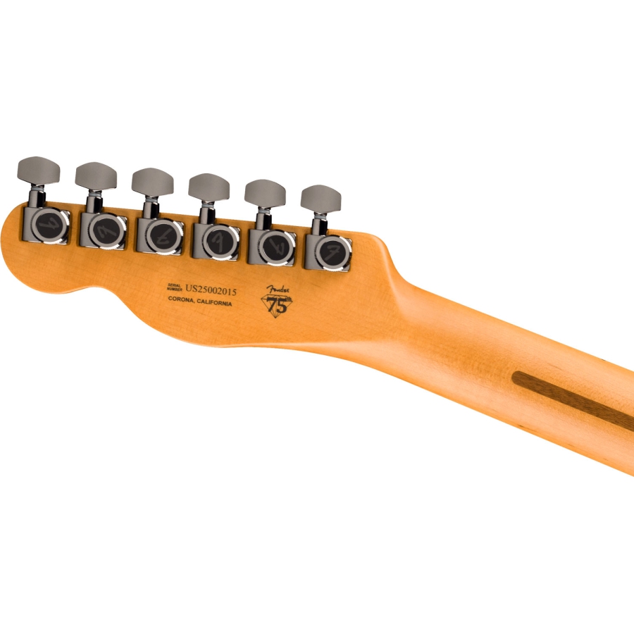 Fender 75th Anniversary Ultra II Telecaster Ebony Liquid Gold