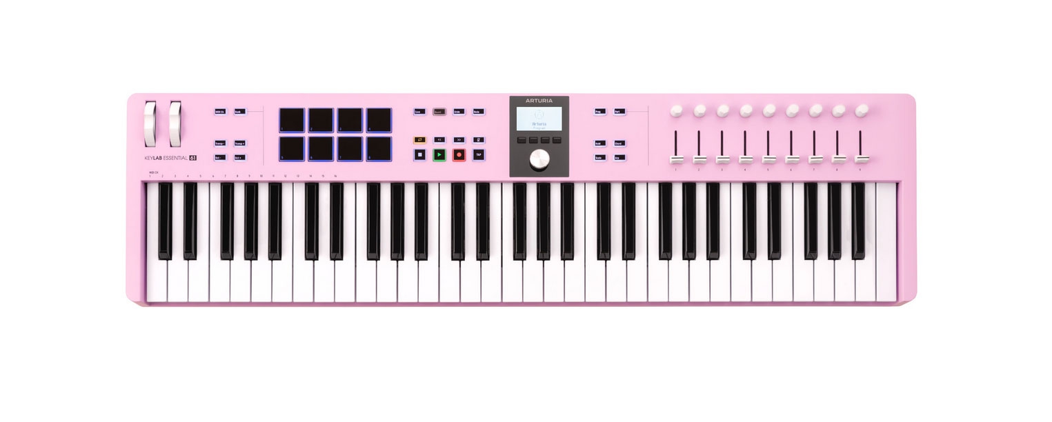 Arturia KeyLab Essential mk3 61 Rose Quartz Ltd Edition