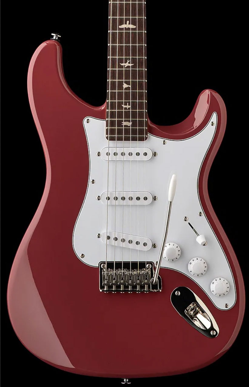 PRS SE Silver Sky Derby Red