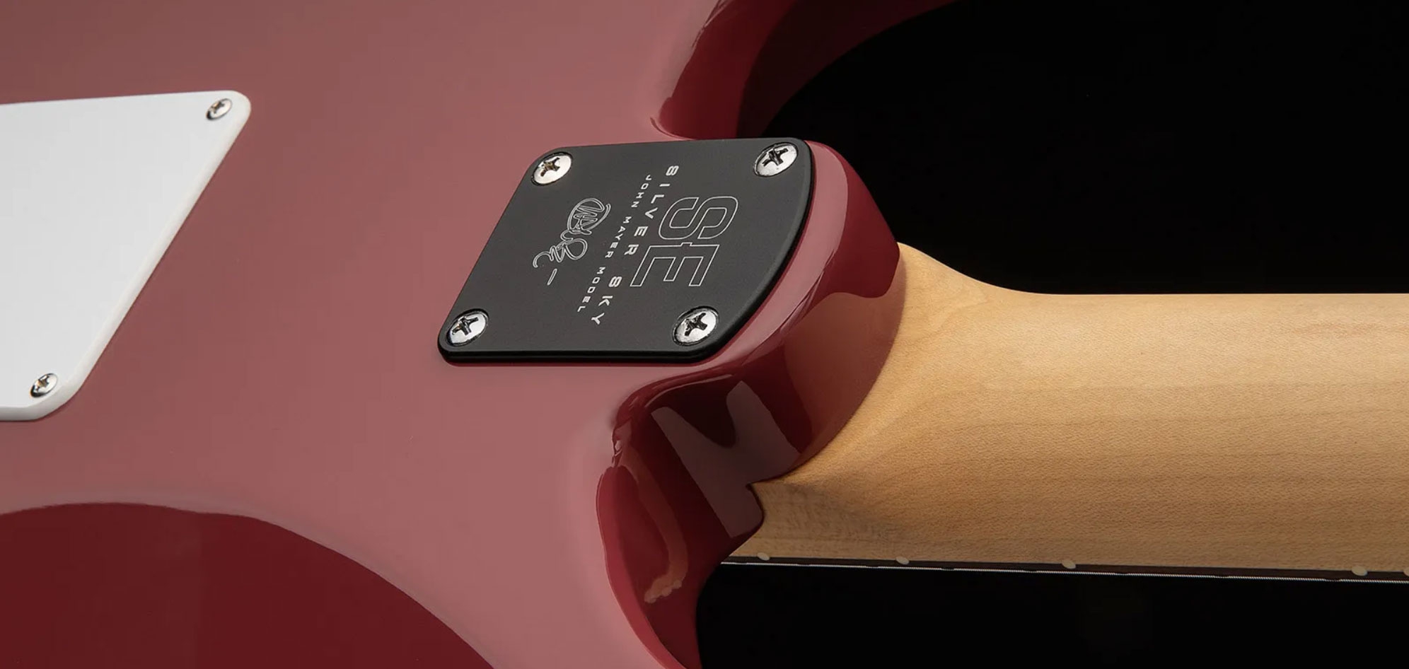 PRS SE Silver Sky Derby Red