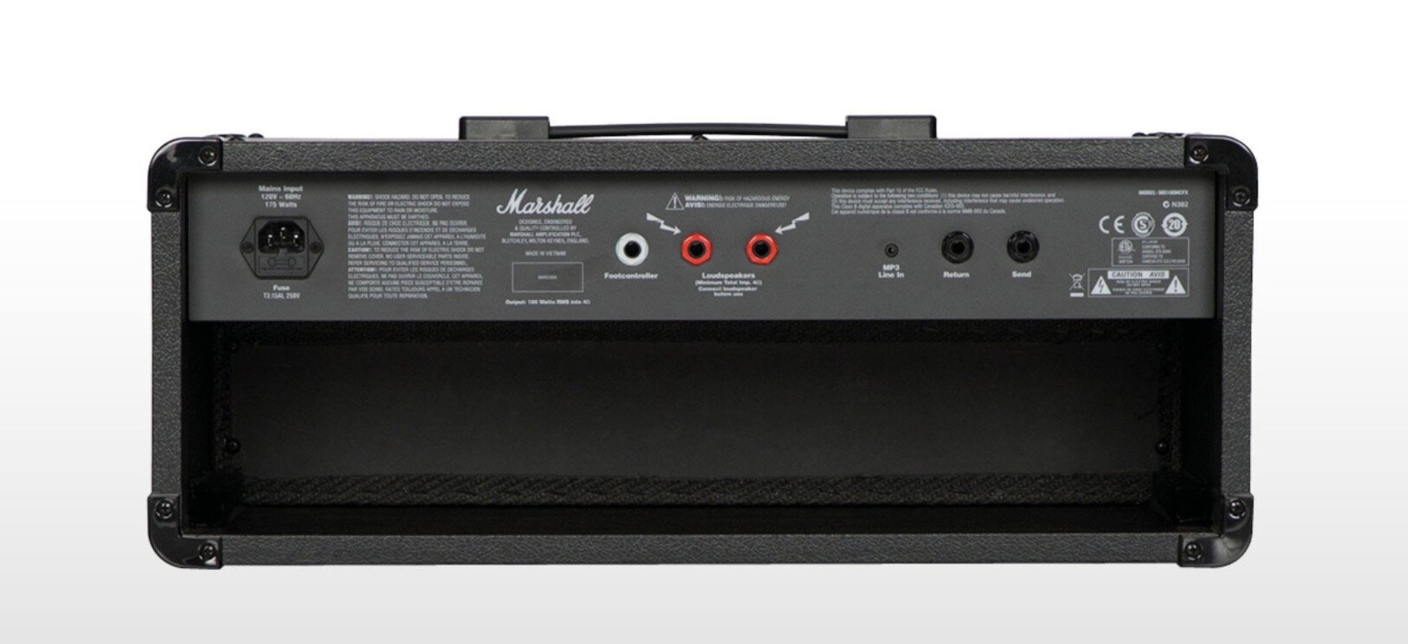 Marshall MG100HFX versterkertop