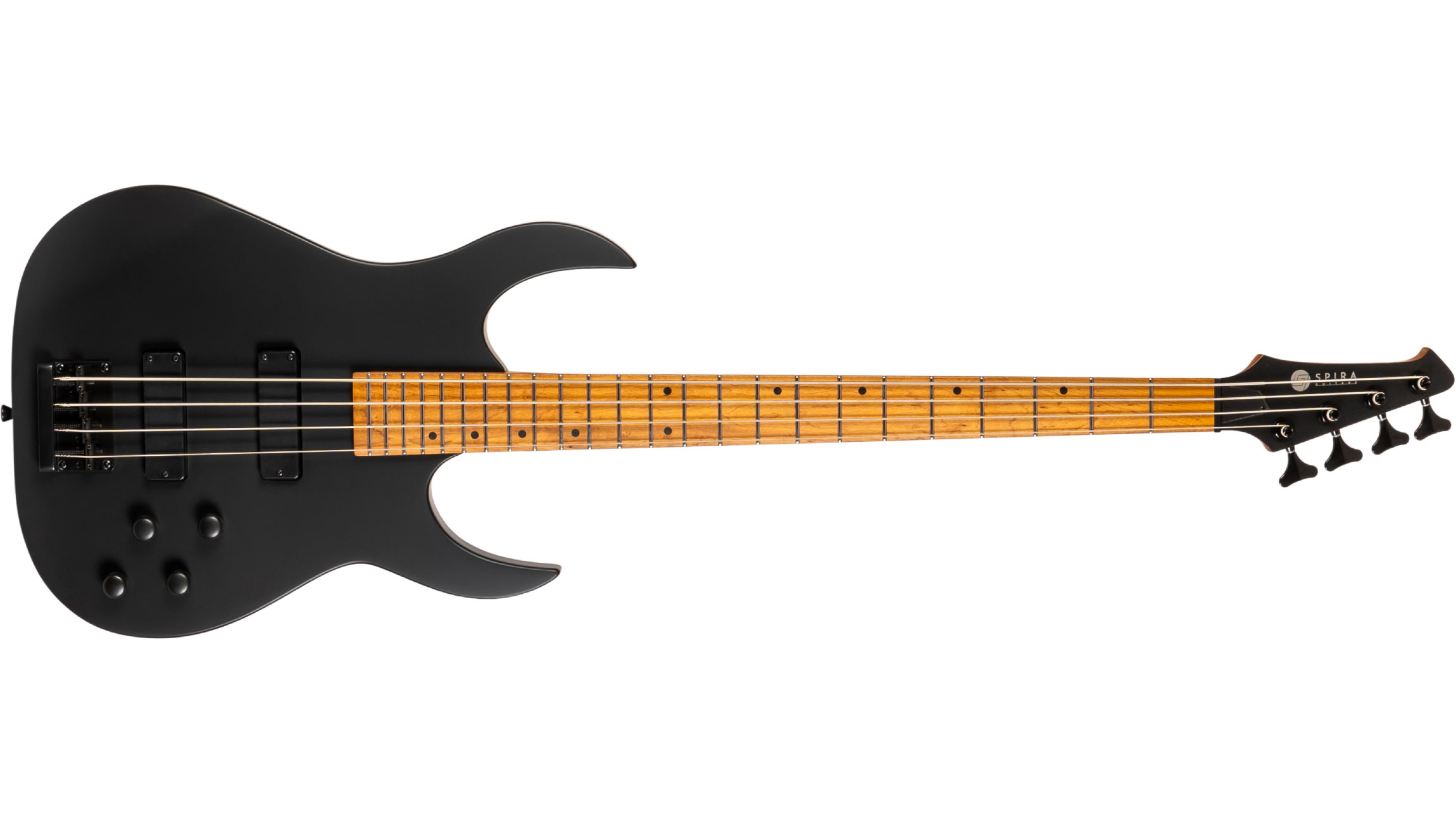 Spira Guitars B-400 MBK Satin Black
