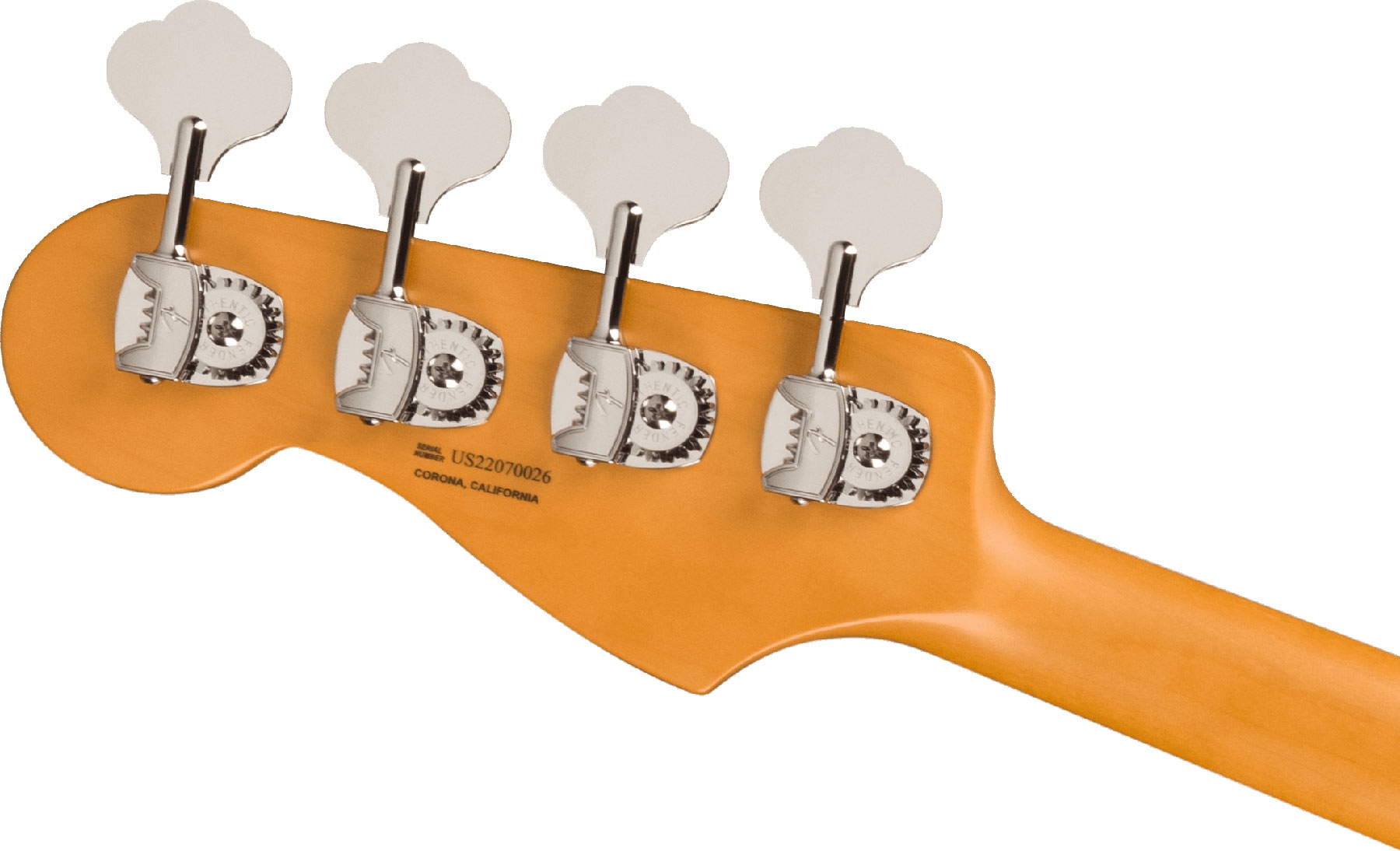 Fender American Ultra Jazz Bass Ebony Mystic Pine Green