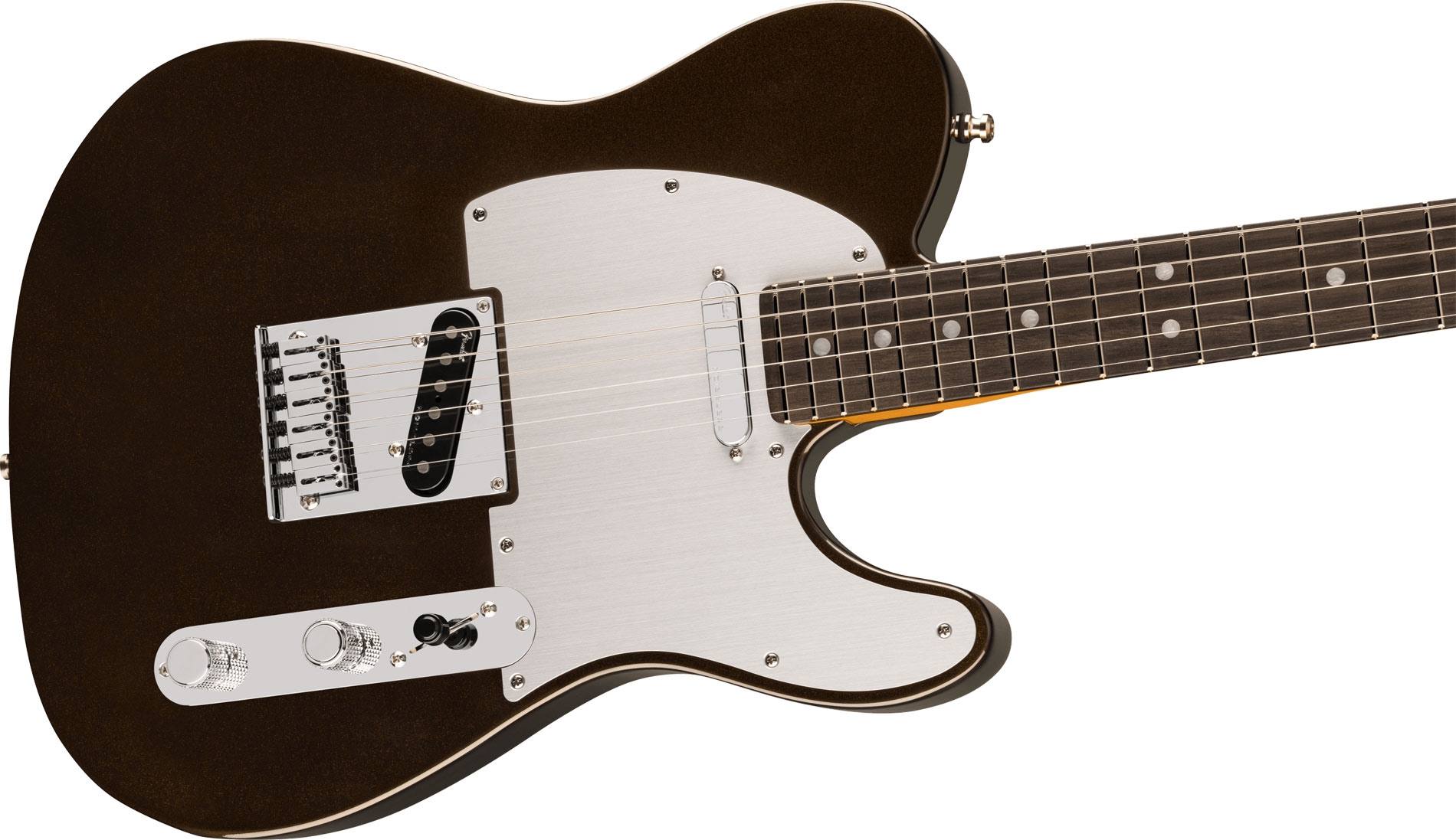 Fender American Ultra II Telecaster Ebony Texas Tea