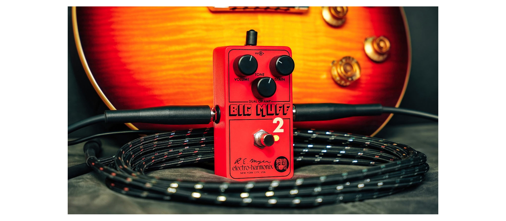 Electro Harmonix BIG MUFF PI 2 Fuzz | DijkmanMuziek