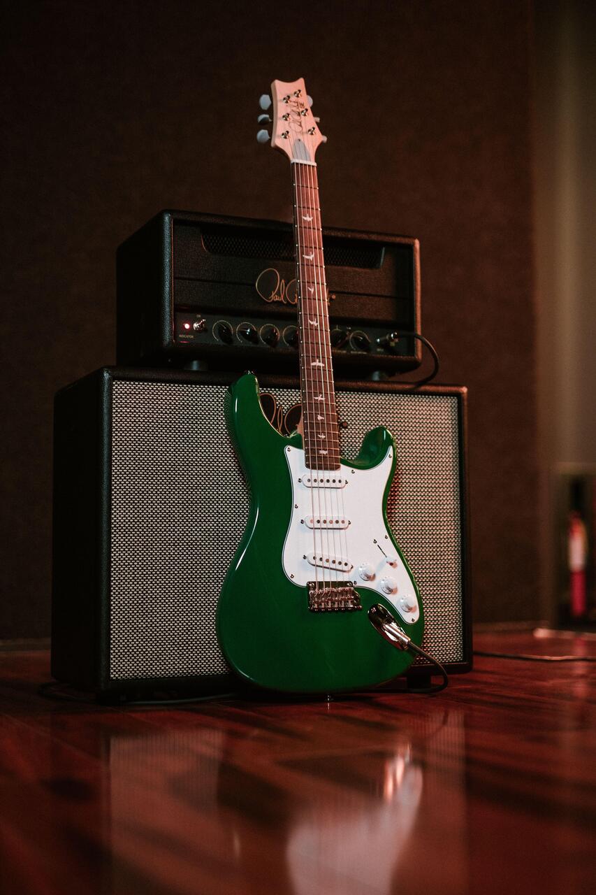 PRS SE Silver Sky RW Laurel Green