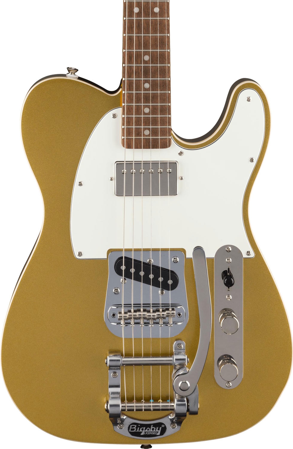 Squier Classic Vibe Custom Telecaster Bigsby Aztec Gold