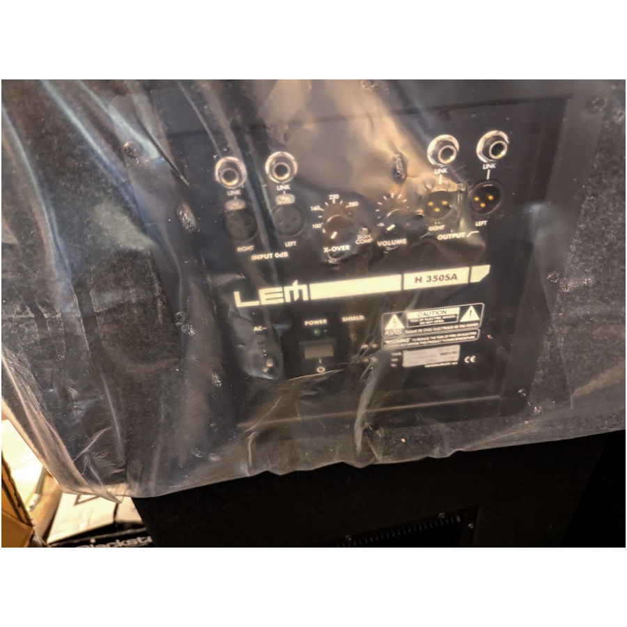 LEM H350SA aktieve 15 inch 350W Subwoofer