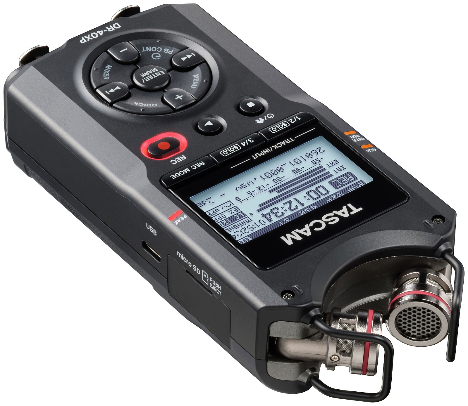 Tascam DR-40XP portable 4 TrackRecorder