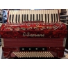 E. Soprani Accordeon 120Bas 3 Korig Rood