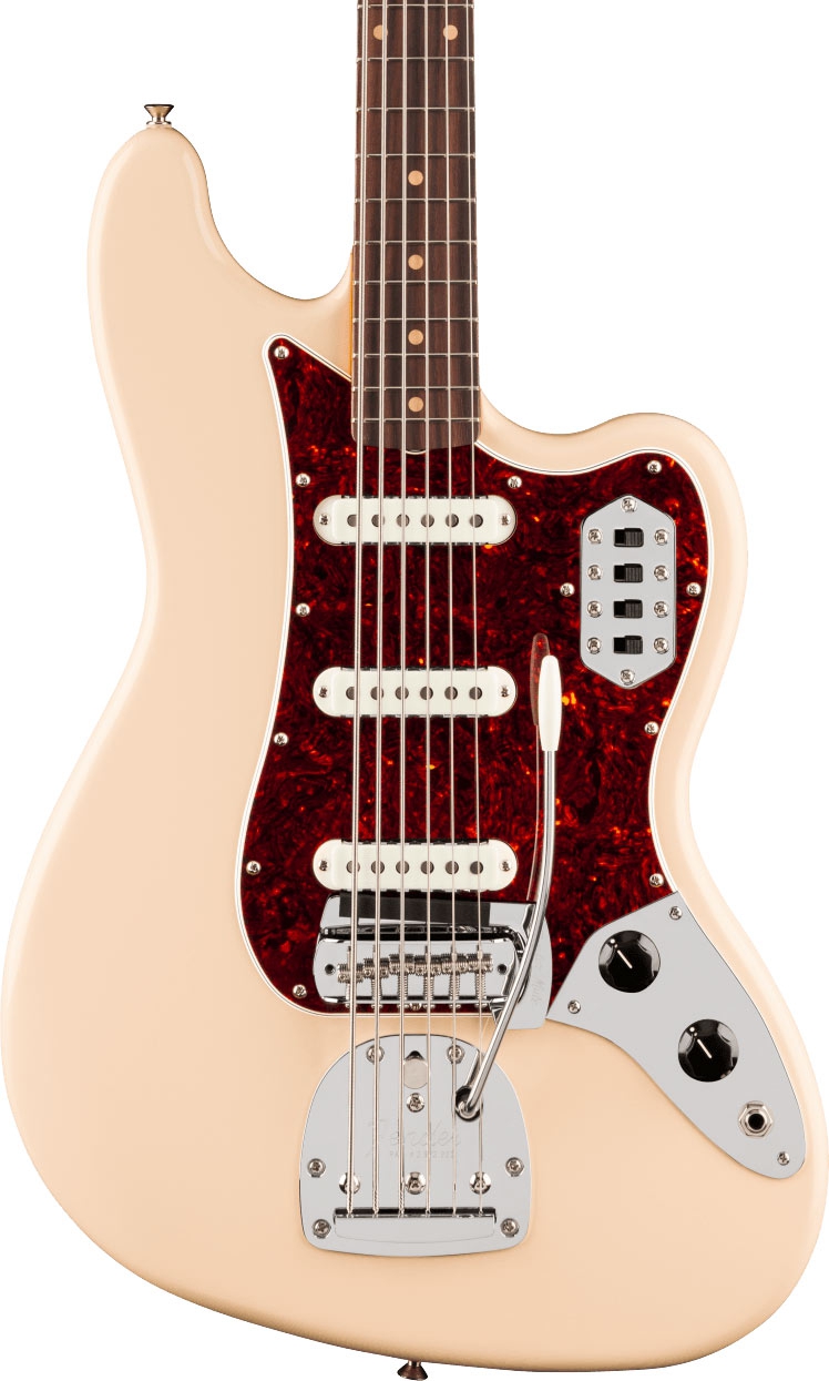 Fender Vintera III EARLY 60S BASS VI RW Olympic White