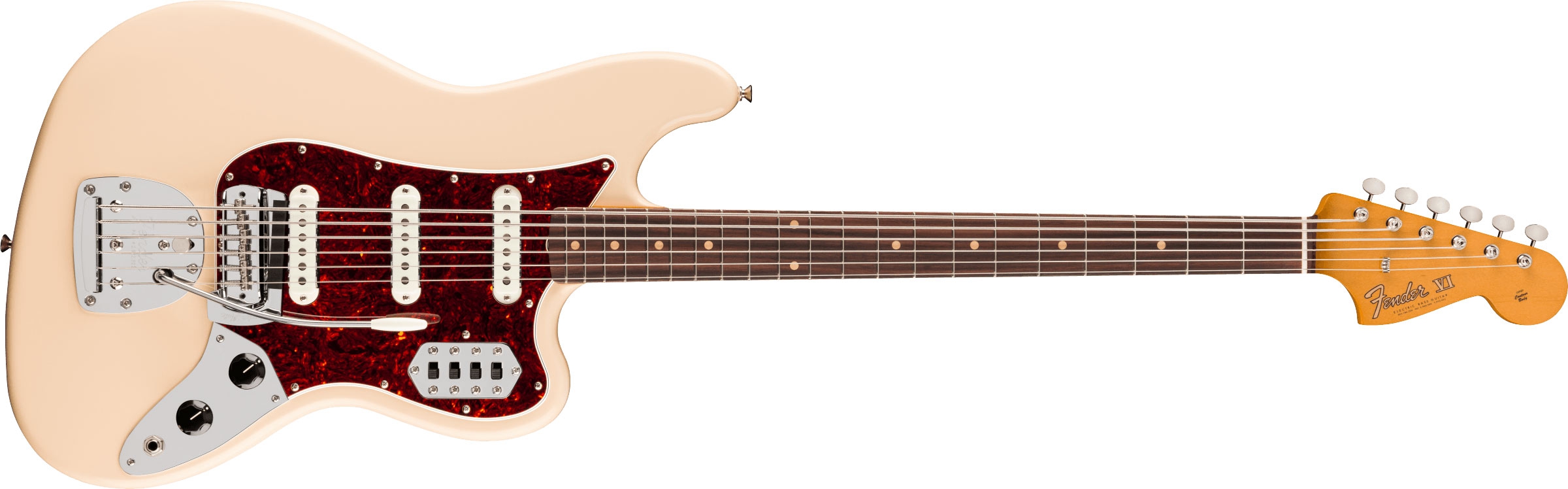 Fender Vintera III EARLY 60S BASS VI RW Olympic White