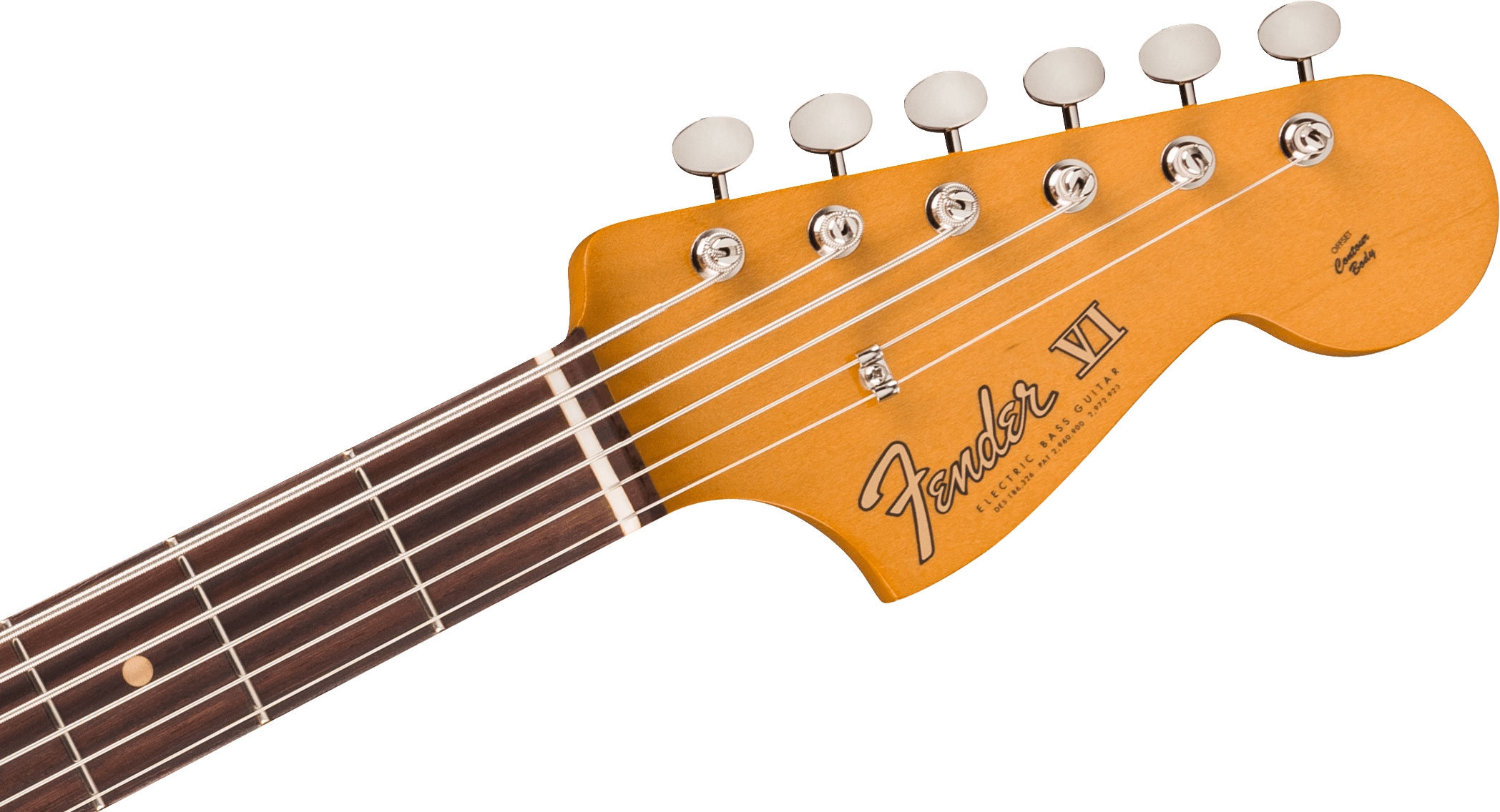 Fender Vintera III EARLY 60S BASS VI RW Olympic White