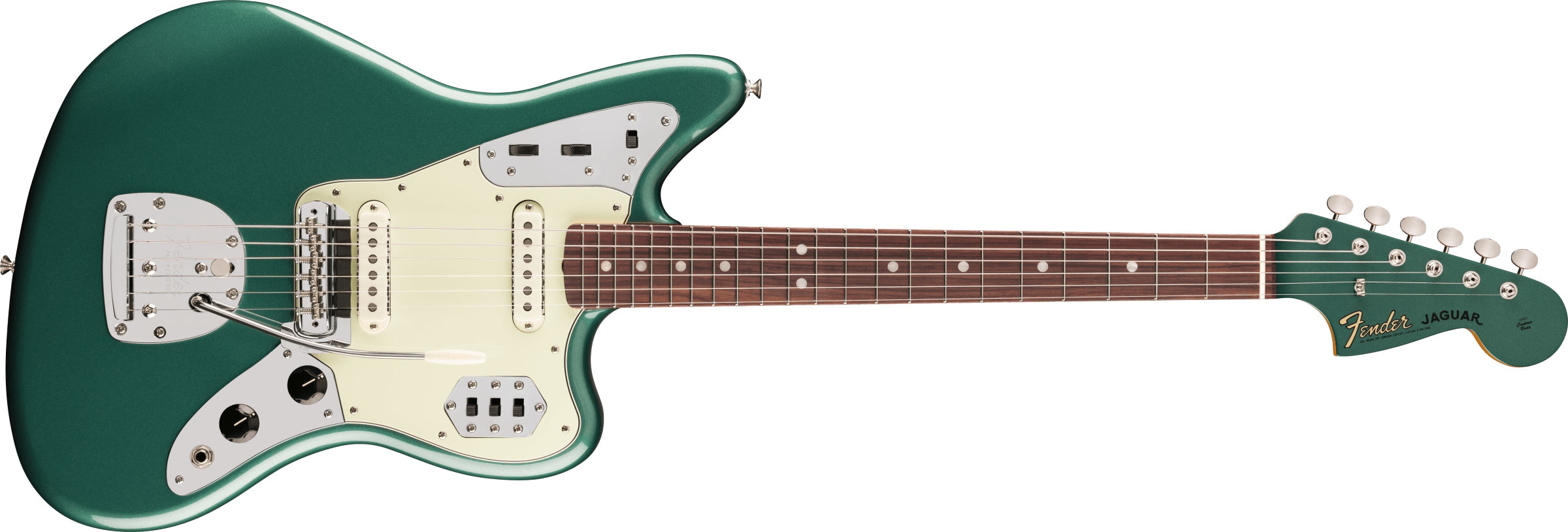Fender Vintera III Mid 60s Jaguar RW Sherwood Green Metallic