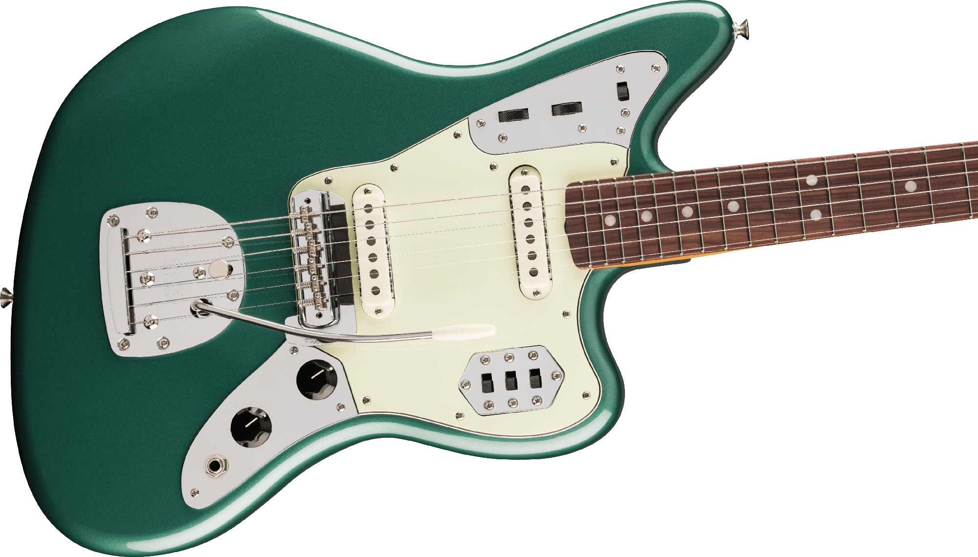 Fender Vintera III Mid 60s Jaguar RW Sherwood Green Metallic