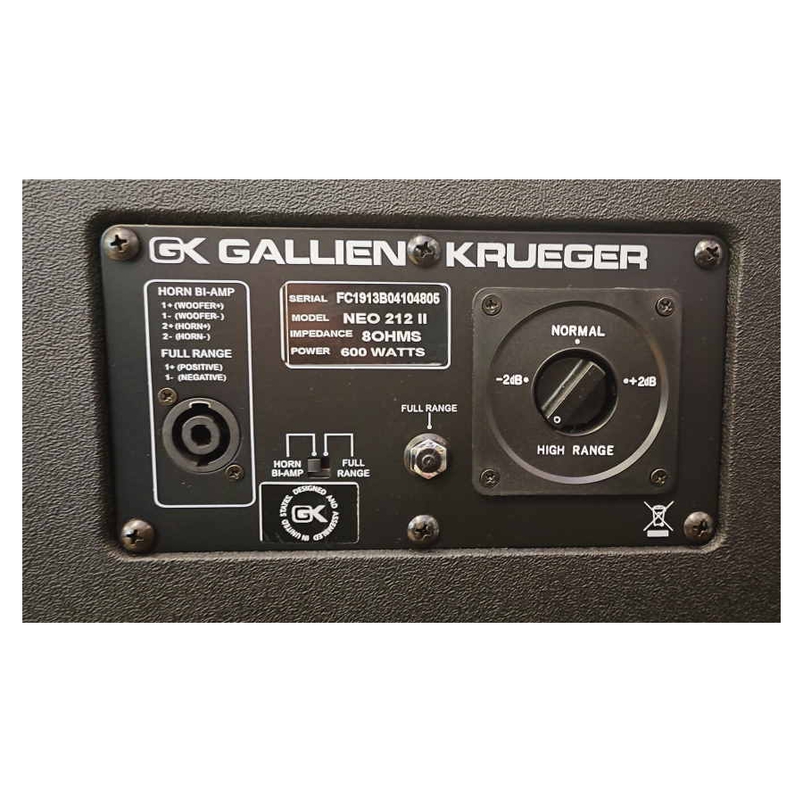 Gallien Krueger NEO212-II cabinet