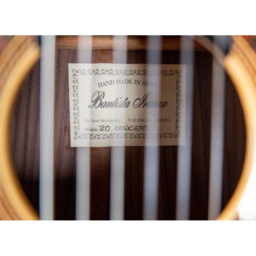 Bautista Iranzo Model 20 Concert Spruce