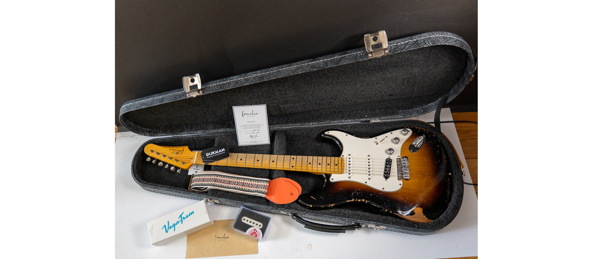 Franchin Guitars Mercury bouwjaar 2025 | Italië | Dijkmanmuziek