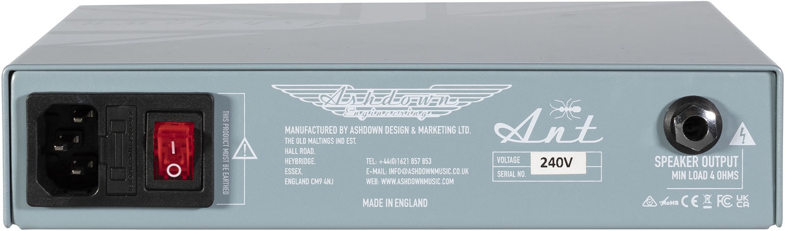 Ashdown PBM-200 Basversterker top