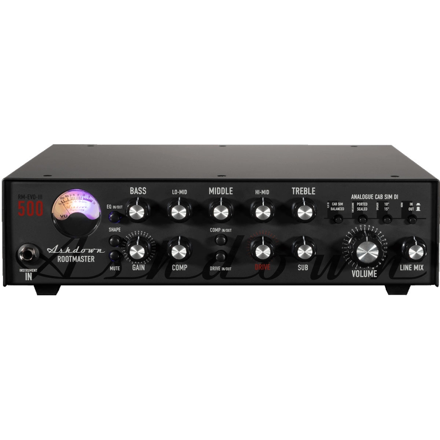 Ashdown Rootmaster EVO III 500W Basversterker top
