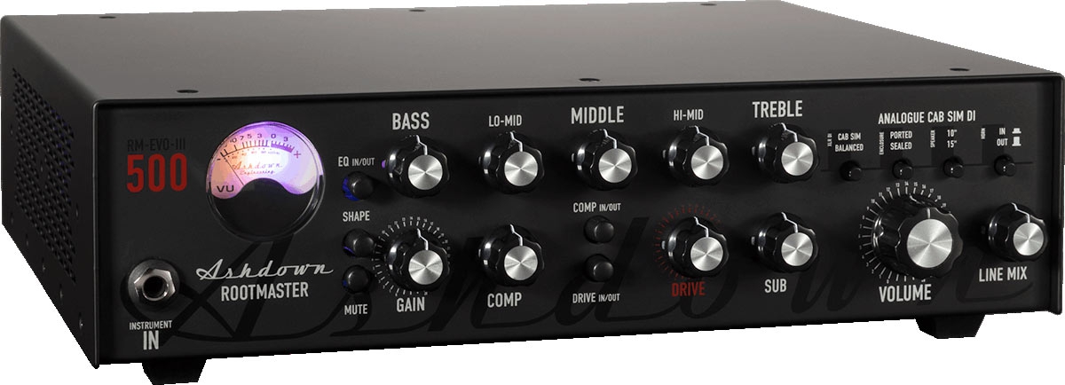Ashdown Rootmaster EVO III 500W Basversterker top