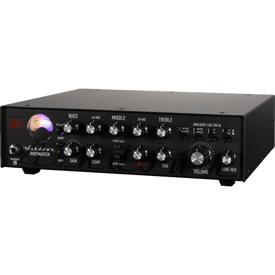 Ashdown Rootmaster EVO III 500W Basversterker top