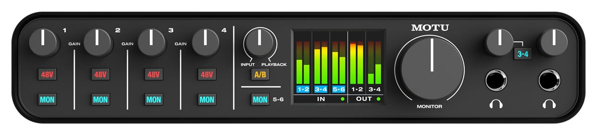 Motu M6 USB audio interface