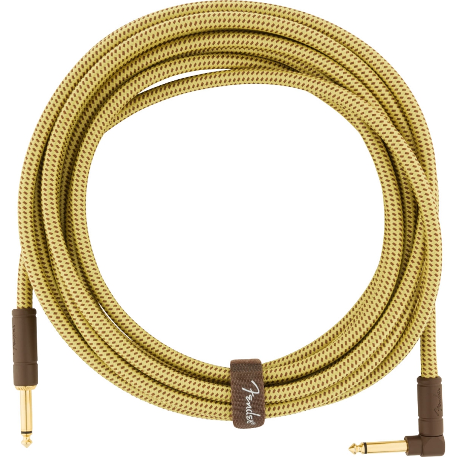 Fender Deluxe Series Instrument Cable 5.5 meter Straight/Angle TWD