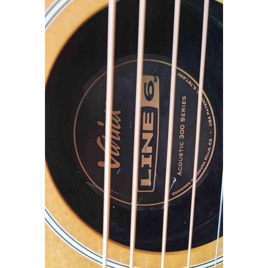 De Line 6 Variax Acoustic 300 Steel