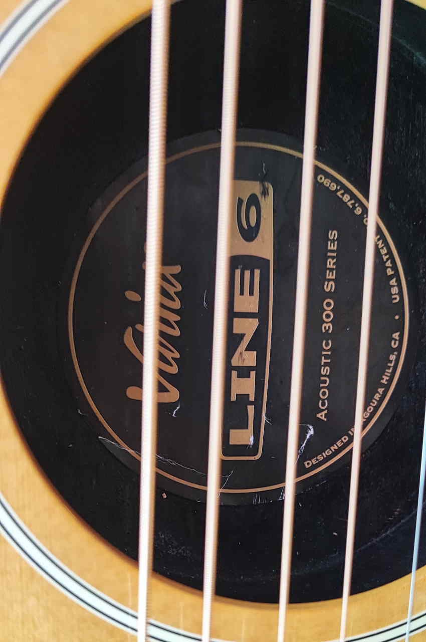 De Line 6 Variax Acoustic 300 Steel