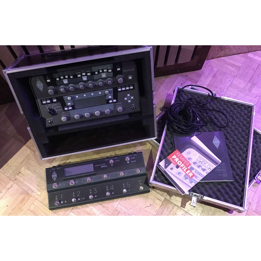 Kemper Profiler PowerHead+pedal+case occasion