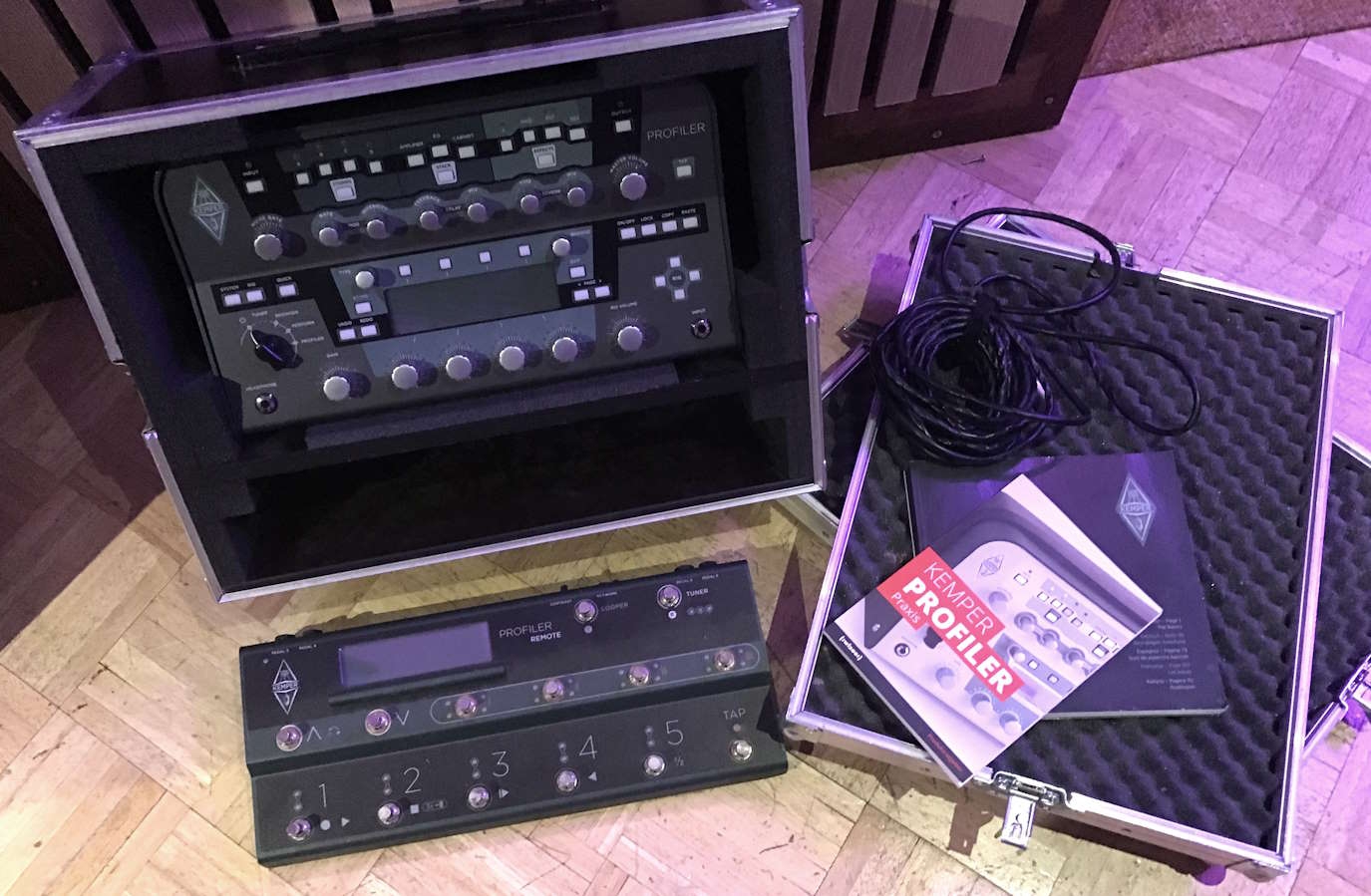 Kemper Profiler PowerHead+pedal+case occasion