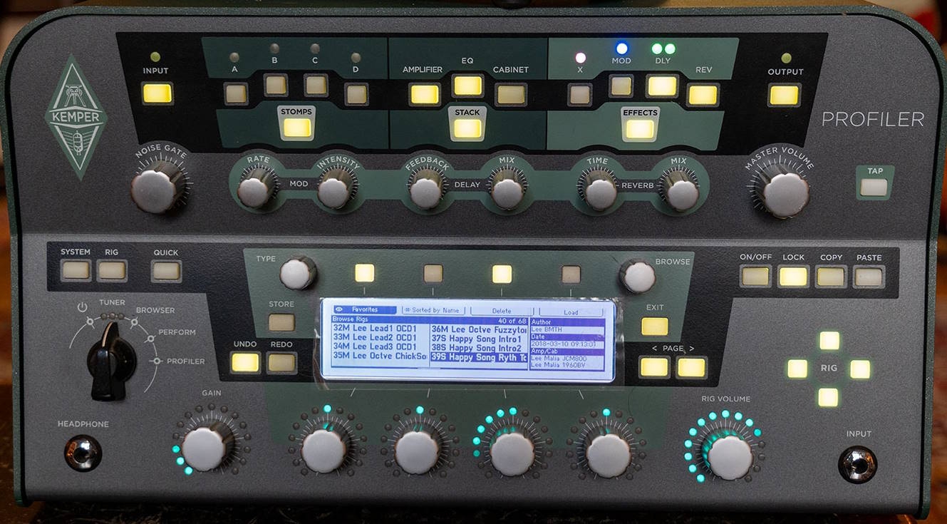 Kemper Profiler PowerHead+pedal+case occasion