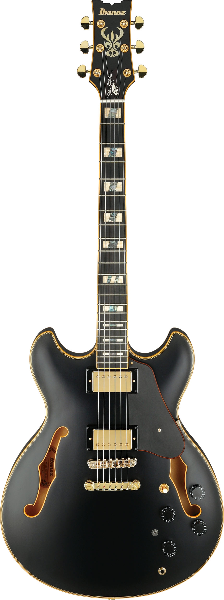 Ibanez John Scofield JSM20 Black Low Gloss