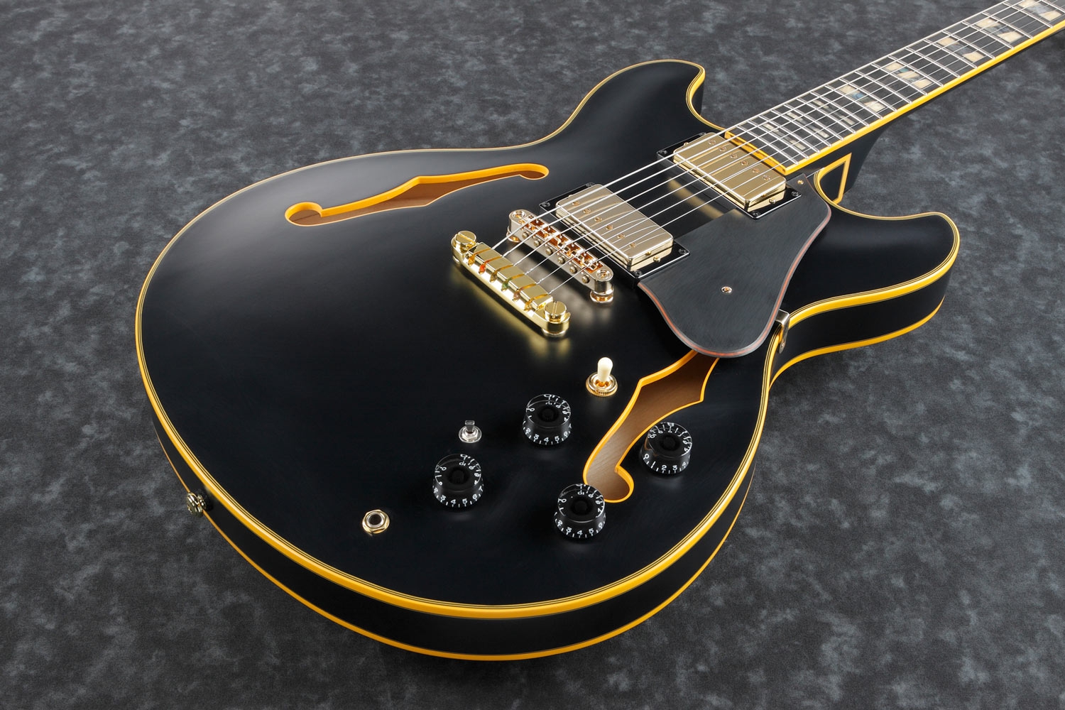 Ibanez John Scofield JSM20 Black Low Gloss