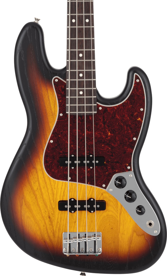 Fender Made in Japan LTD  Jazz Bass Raw Ash RW 3TS