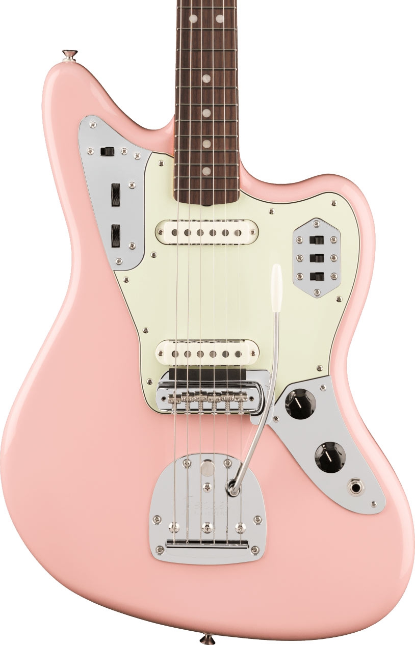Fender Vintera III Mid 60s Jaguar RW Shell Pink